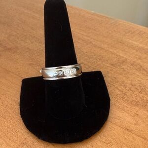 Stainless steel and cece ring